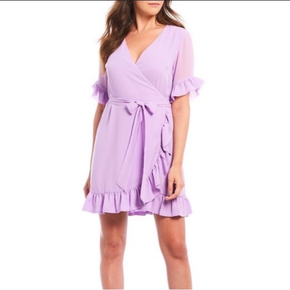 Gianni Bini Lavender Wrap Dress
